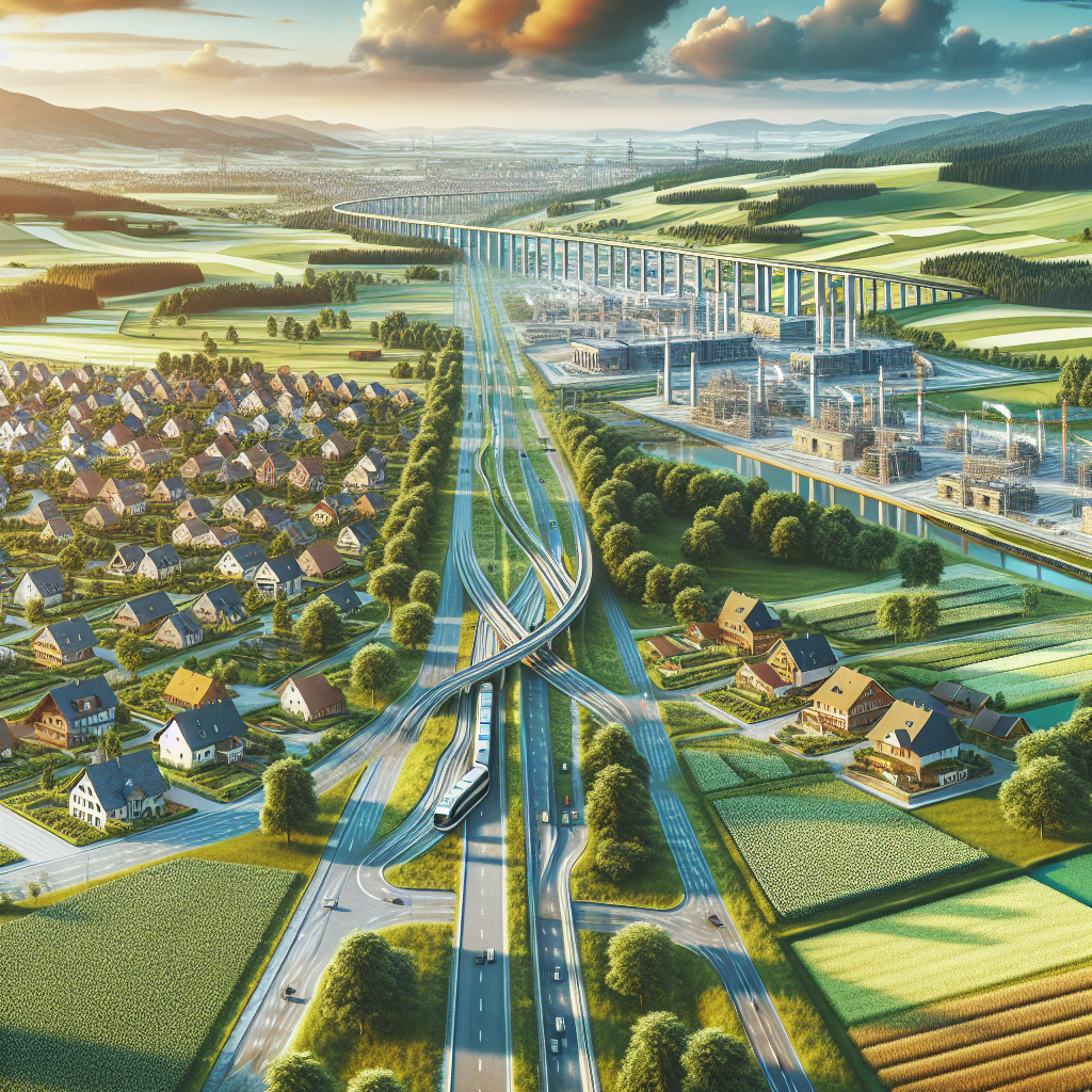 Einfluss von Infrastrukturprojekten auf Bodenrichtwerte in Aachen Orsbach